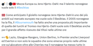 TRANSFER HABERİ: Jens Hjerto-Dahl'ın Beşiktaş aşkı! Tüm Avrupa devlerini reddetti