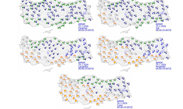 Yeni haftada hava durumu nasıl olacak?