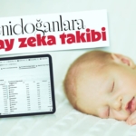 Yenidoğan bebeklere yapay zeka takibi