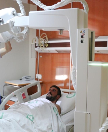 Yerli mobil röntgen cihazı Ankara'da hizmete sunuldu