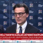 A Milli Futbol Takımımızın Teknik Direktörü Vincenzo Montella UEFA Uluslar Ligi kura çekimi sonrası konuştu!