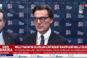 A Milli Futbol Takımımızın Teknik Direktörü Vincenzo Montella UEFA Uluslar Ligi kura çekimi sonrası konuştu!