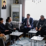 Adalet Bakanı Tunç, Atlas Çağlayan'ın ailesini ziyaret etti