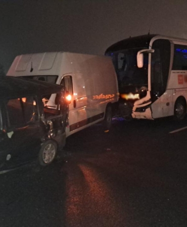 Anadolu Otoyolu'nda zincirleme kaza: 7 yaralı