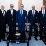 Bakan Fidan, Gazze Yönetimi Ulusal Komitesi Başkanı Şaas ile görüştü