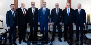 Bakan Fidan, Gazze Yönetimi Ulusal Komitesi Başkanı Şaas ile görüştü