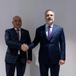 Bakan Fidan, Kırgızistan Meclis Başkanı Turgunbek Uulu ile görüştü