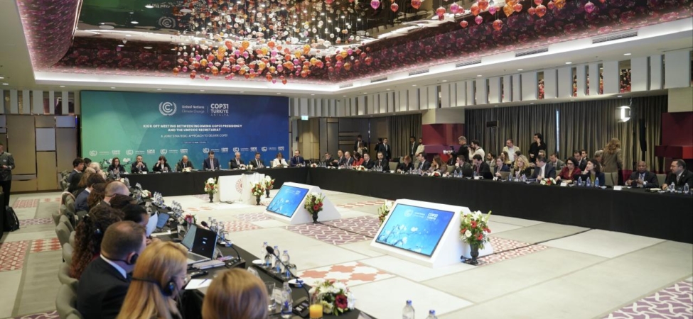 Bakan Kurum başkanlığında COP31'in başlangıç toplantısı yapıldı