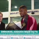 Beşiktaş'ın yeni transferi Emmanuel Agbadou İstanbul'a geldi!