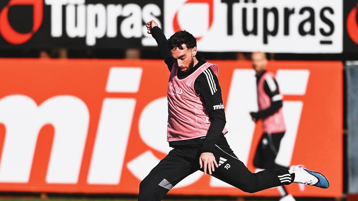 Beşiktaş'ta Göztepe maçı hazırlıkları sürdü