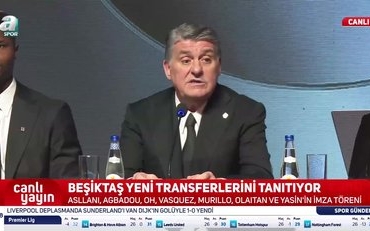 Beşiktaş'ta Serdal Adalı'dan yeni transfer için önemli açıklama! "Kiralık geldi ama..