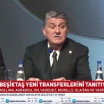 Beşiktaş'ta yeni transferler için imza töreni düzenleniyor | CANLI