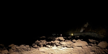 BoluSeben kara yolu heyelan nedeniyle kapandı