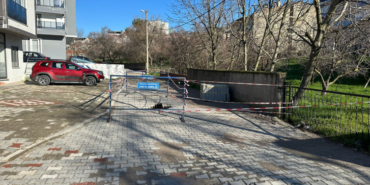 Çanakkale'de yol çöktü, dev çukur oluştu