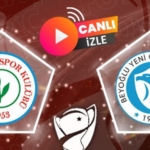 Çaykur Rizespor-Beyoğlu Yeni Çarşı FK maçı CANLI İZLE (Ziraat Türkiye Kupası)