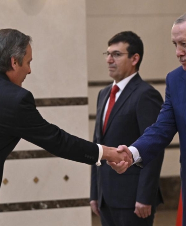 Cumhurbaşkanı Erdoğan, 3 ülkenin büyükelçisini kabul etti