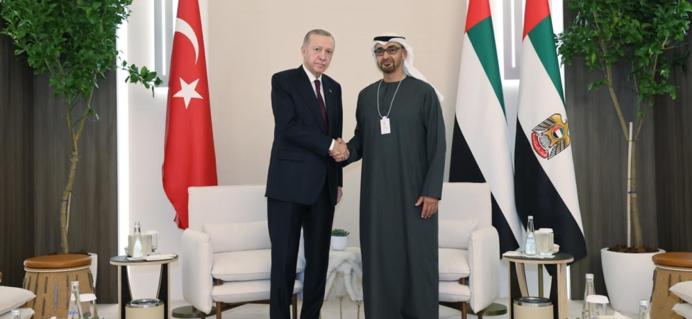 Cumhurbaşkanı Erdoğan BAE Devlet Başkanı Al Nahyan ile görüştü