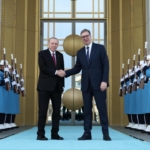 Cumhurbaşkanı Erdoğan, Sırbistan Cumhurbaşkanı Vucic'i resmi törenle karşıladı