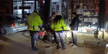 Ehliyetsiz sürücü ile araç sahibine 303 bin lira ceza