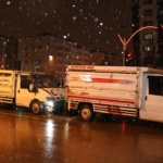 Erzurumda zincirleme kaza: 9 yaralı