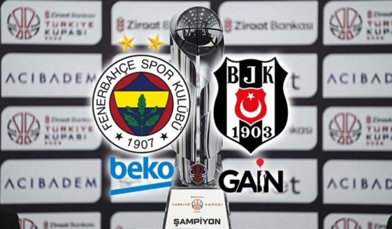 Fenerbahçe Beko-Beşiktaş GAİN maçı CANLI İZLE (Ziraat Bankası Türkiye Kupası Finali)