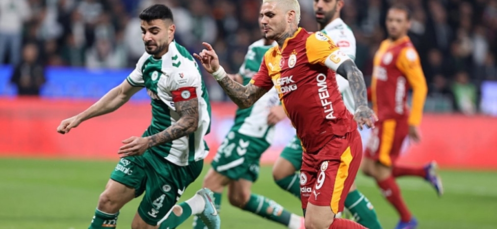 Galatasaray, Konya'dan eli boş döndü: 2-0!