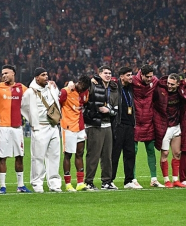 Galatasaray koridorlarında Juventus galibiyeti sonrası büyük sevinç!