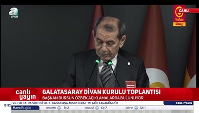 Galatasaray'da Dursun Özbek'ten çok konuşulacak cevap: Başkanları karıştırdıklarını düşünüyorum!