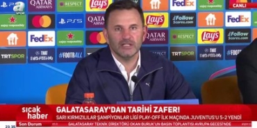 Galatasaray'da Okan Buruk: İnanılmaz mutluyuz!