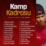 Galatasaray'ın kamp kadrosu açıklandı!