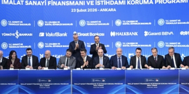 İmalat Sanayi Finansmanı ve İstihdamı Koruma Programında imzalar atıldı