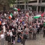 İsrail Cumhurbaşkanı Herzog'un Avustralya ziyaretinin son gününde de protestolar düzenlendi