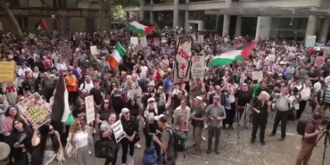 İsrail Cumhurbaşkanı Herzog'un Avustralya ziyaretinin son gününde de protestolar düzenlendi