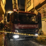 İstanbul'da metruk binada yangın