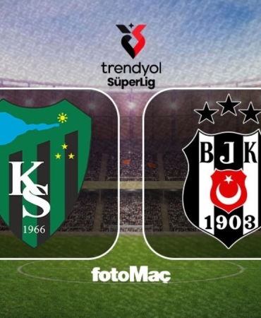 Kocaelispor-Beşiktaş maçı CANLI | Trendyol Süper Lig CANLI MAÇ