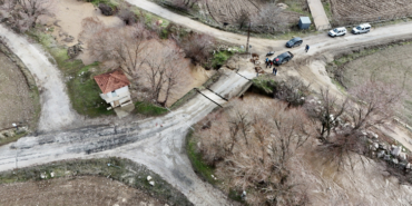 Muğla'da köprü çöktü
