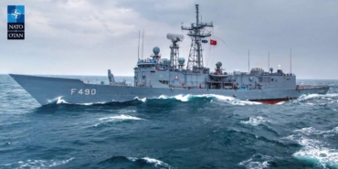 NATO'dan TCG Gaziantep fırkateynine ilişkin paylaşım