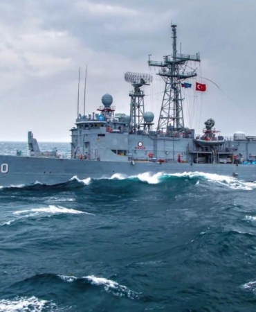 NATO'dan TCG Gaziantep fırkateynine ilişkin paylaşım