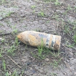 Piknik yaparken bulduğu top mermisini müzeye teslim etti