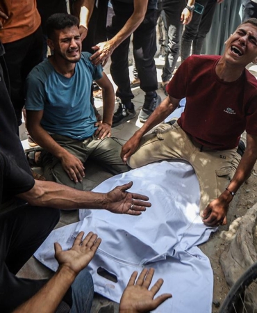 Soykırımcı İsrail'in ablukası, enkaz altında kalan Filistinlilerin cesetlerinin çıkarılmasını durdurdu