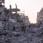 Soykırımcı İsrail'in Gazze'ye düzenlediği saldırılarda Filistinli bir kadın hayatını kaybetti