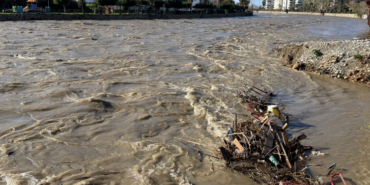 Su baskısı nedeniyle Dim Barajı'nın çevresindeki evler boşaltıldı