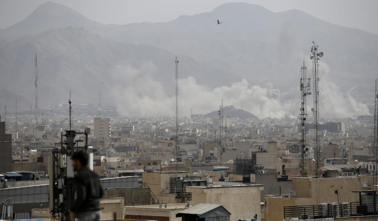 Tahran'da çok sayıda patlama