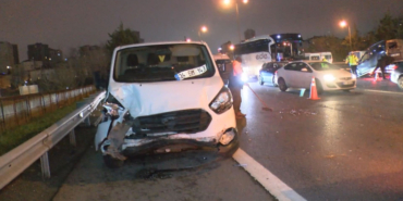 TEM Otoyolu'nda zincirleme kaza