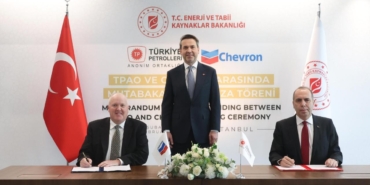 TPAO ile Chevron arasında doğal gaz ve enerji alanlarında mutabakat zaptı imzalandı