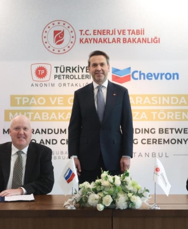 TPAO ile Chevron arasında doğal gaz ve enerji alanlarında mutabakat zaptı imzalandı
