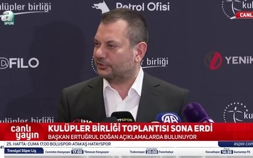 Trabzonspor Başkanı Ertuğrul Doğan'dan Fenerbahçe derbisi yorumu!