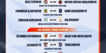 Trendyol Süper Lig'de maçlara Ramazan ayı için saat değişikliği!