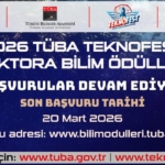 TÜBATEKNOFEST Doktora Bilim Ödülleri için başvurular başladı