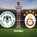 TÜMOSAN Konyaspor-Galatasaray | CANLI